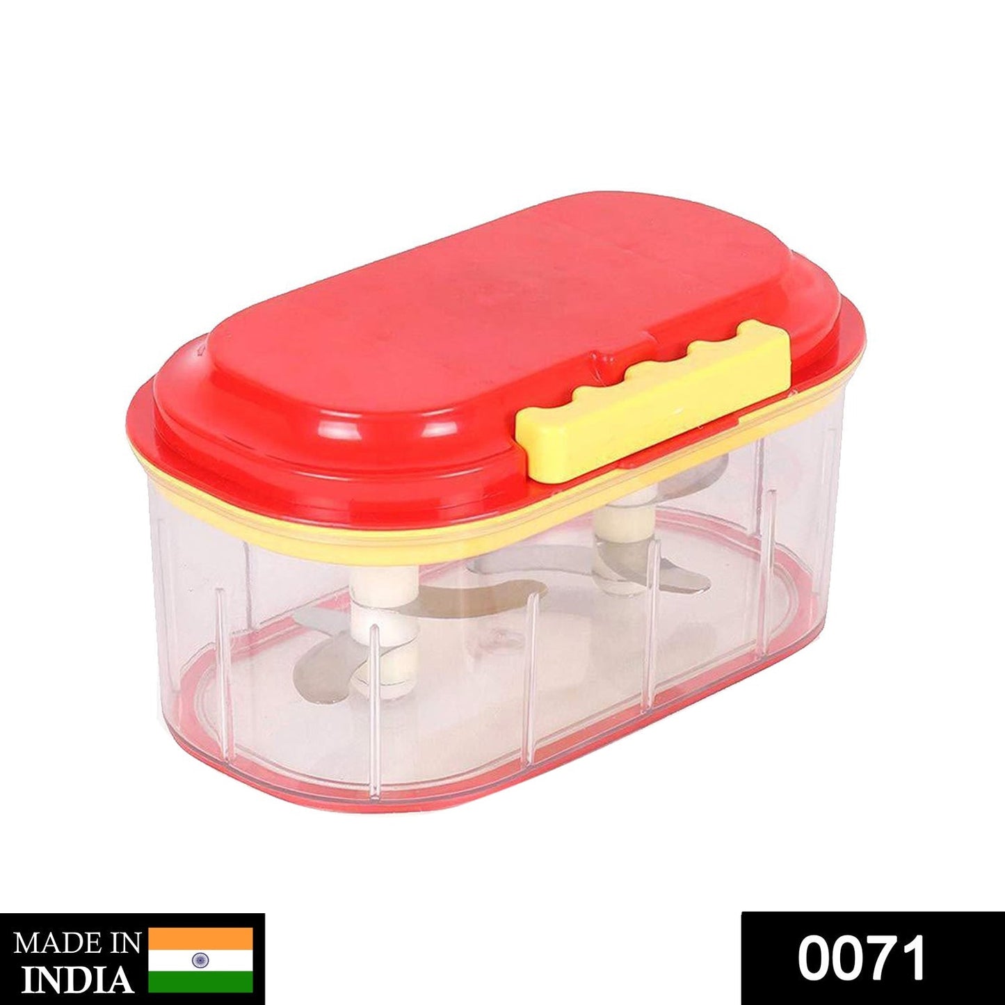 0071 Plastic Vegetable Chopper  (1000 ml) Trenduniya