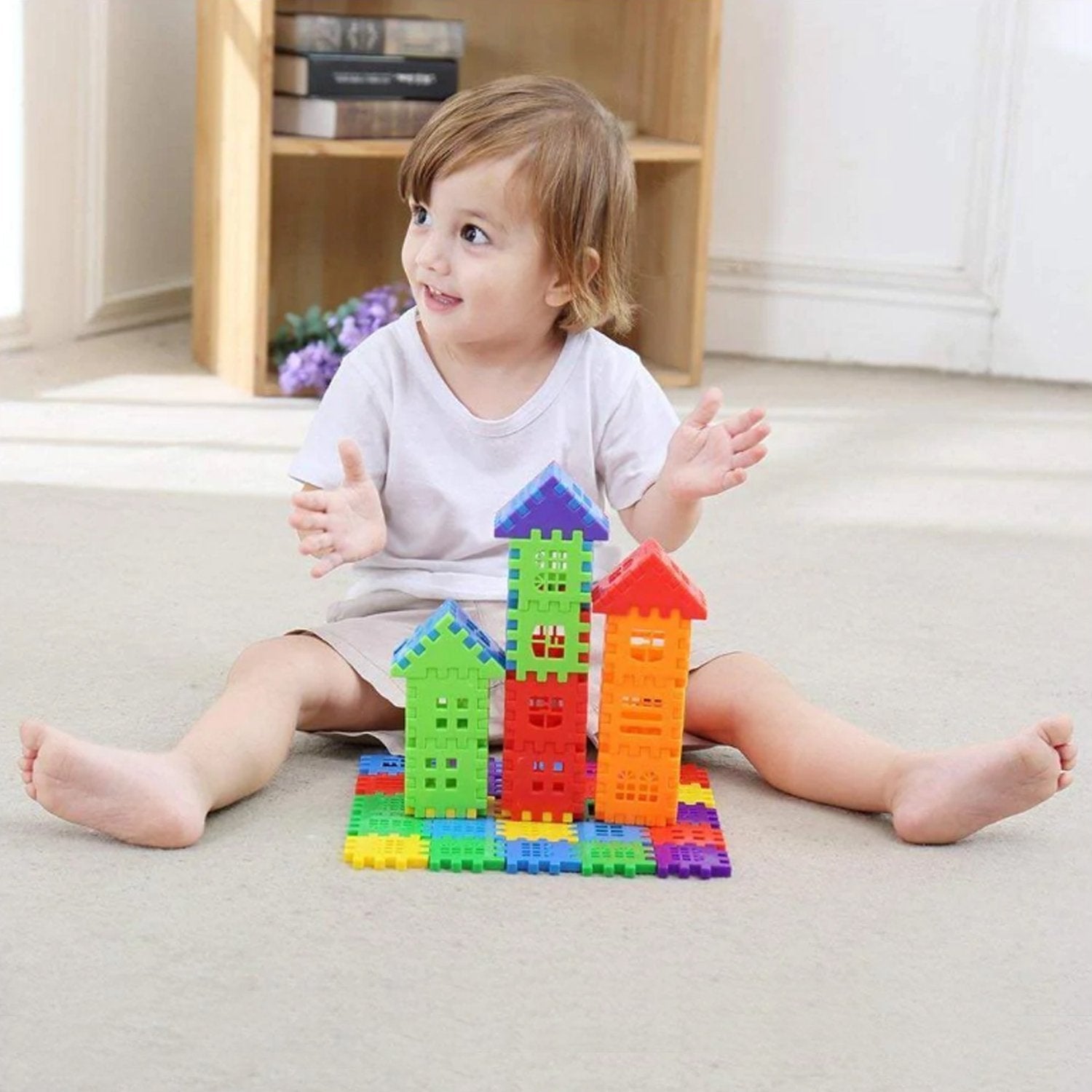 3911A 176PCS HOUSE BLOCKS TOY USED IN ALL KINDS FOR ENJOYING PURPOSES DeoDap