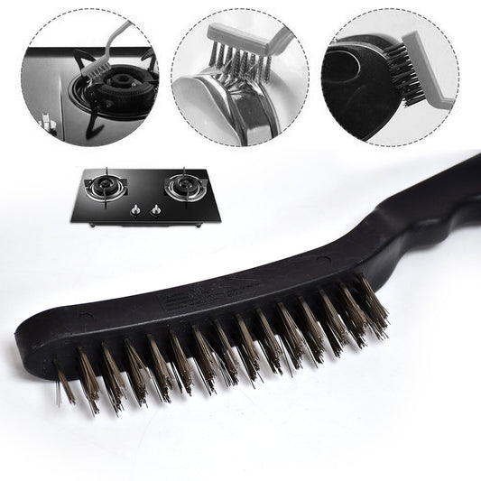 6678 Mini Brush Cleaning  Brash, Steel Wire DeoDap