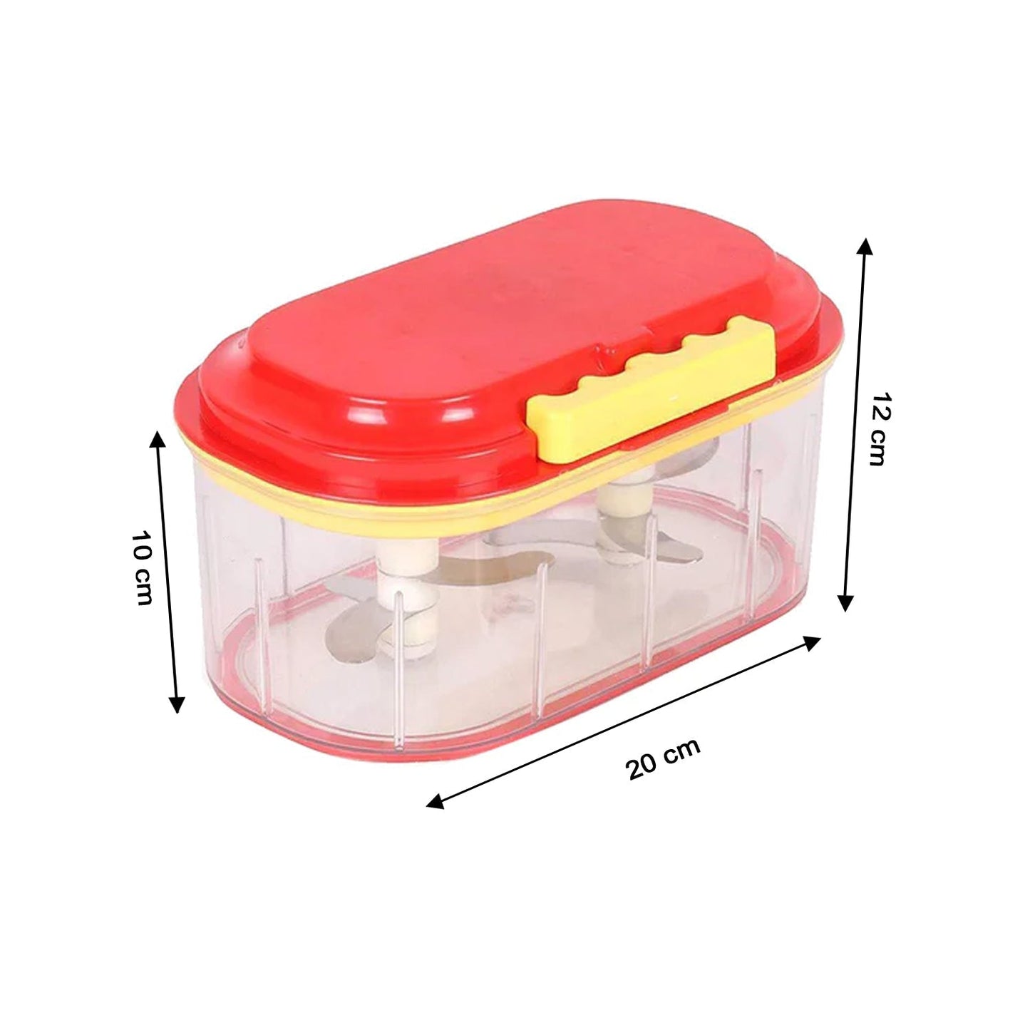 0071 Plastic Vegetable Chopper  (1000 ml) Trenduniya