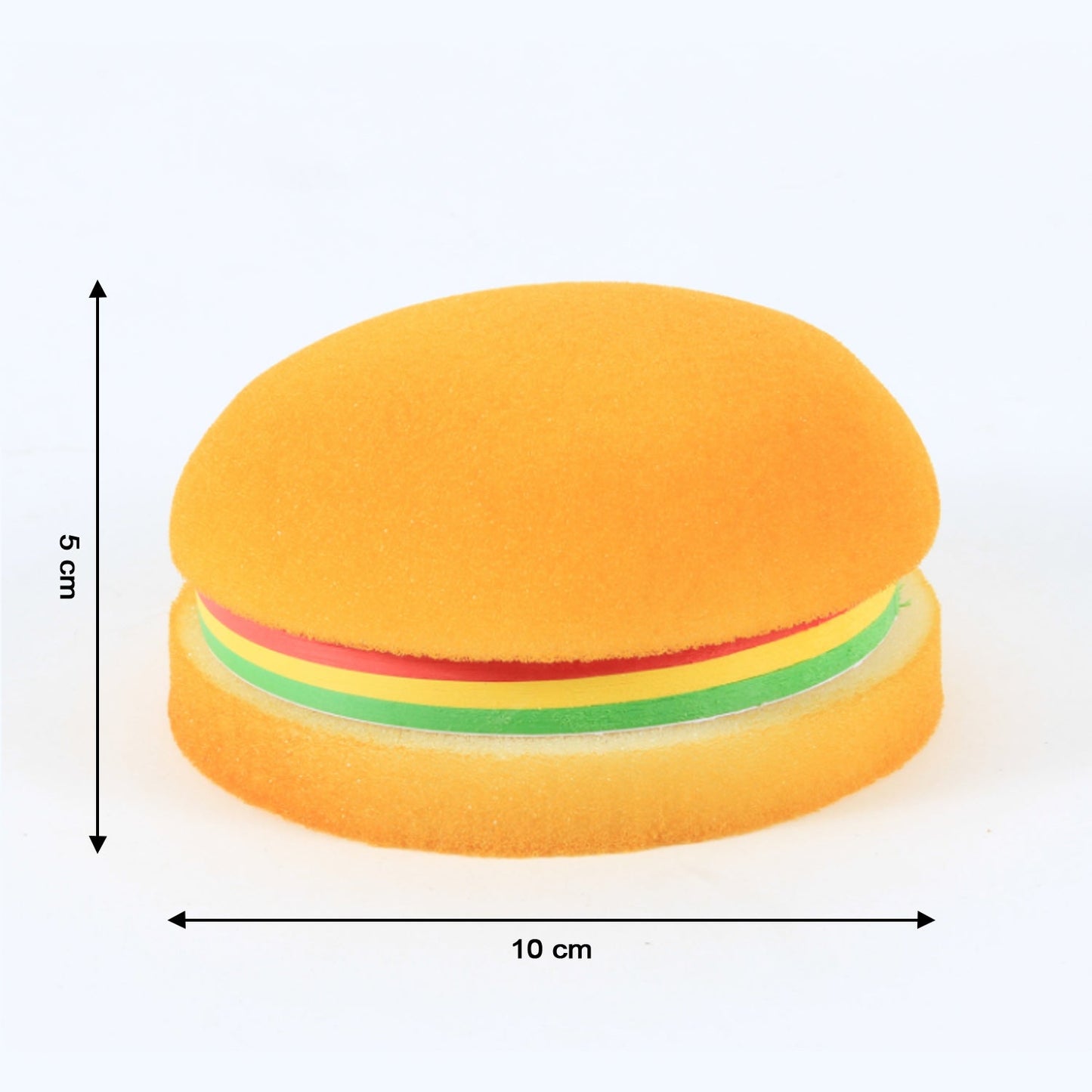 8073 Burger Shaped Notepad / Sticky Notes / Memo Pads, Unique Mini Notes (Multicolor) DeoDap