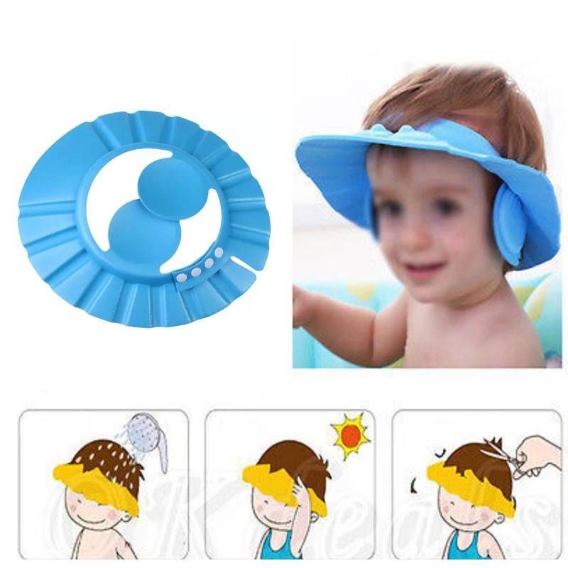 0378 Adjustable Safe Soft Baby Shower cap Doppler Shift Enterprises