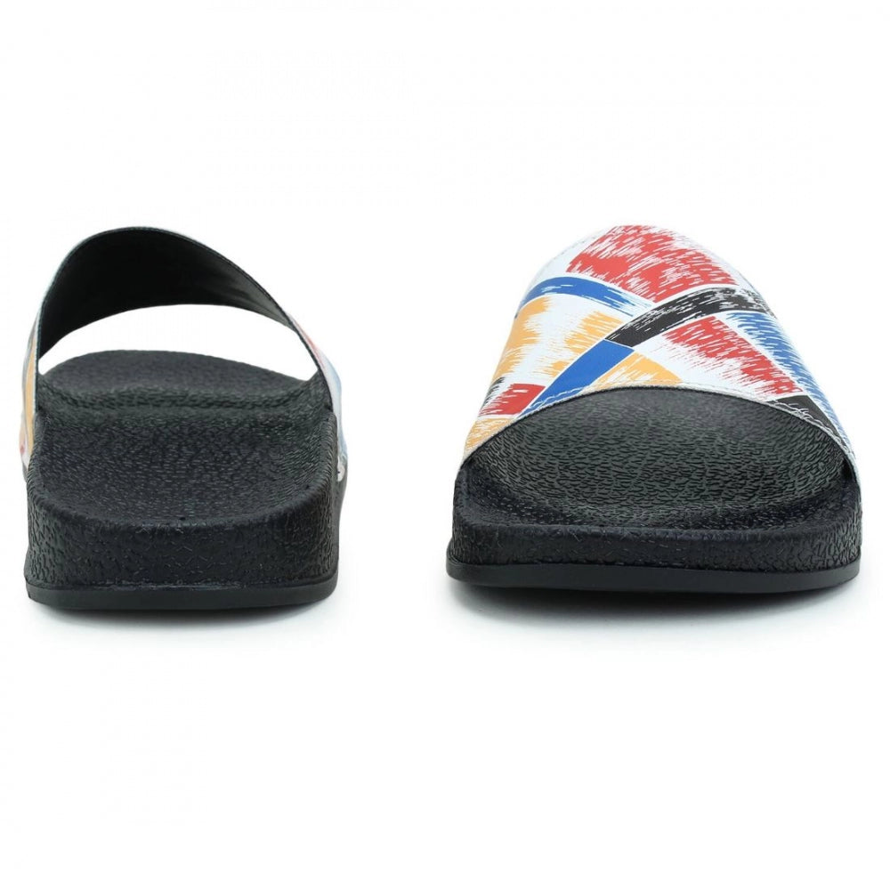 Generic Women Multicolor Color Synthetic Material  Casual Sliders