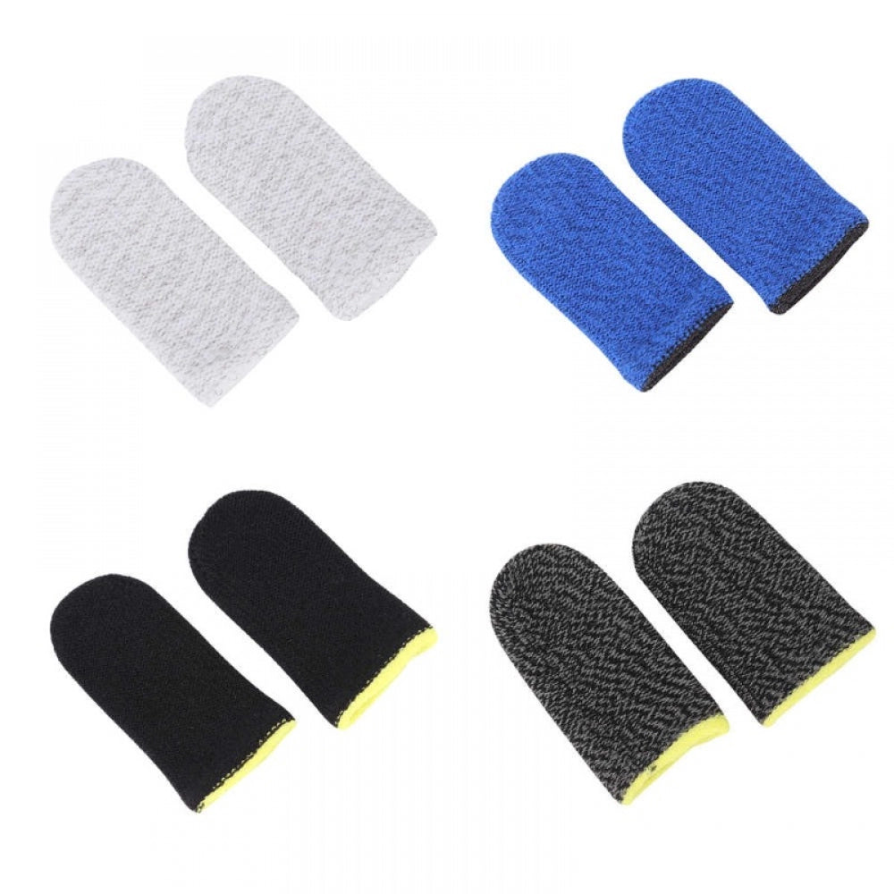 Generic Pack Of_5 Pubg Game Touchscreen Finger Sleeves (Color: Assorted)