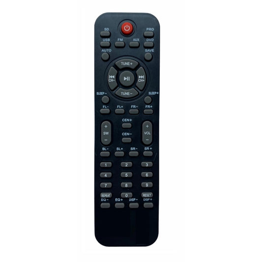 Generic 12 in 1 Home Theatre Remote, Compatible with Santosh, Oscar, Target, Takai Home Theatre Remote (Exactly Same Remote will Only Work)