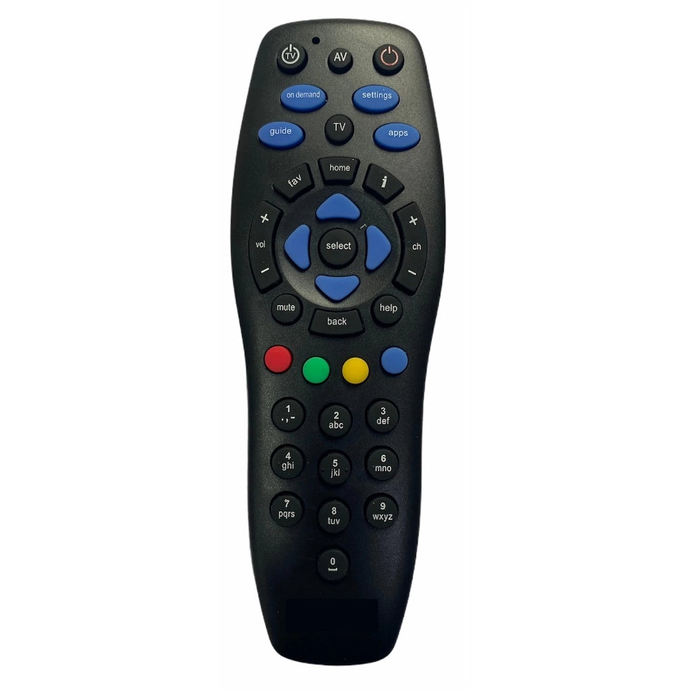 Generic DTH Set Top Box Remote without Recording Feature, Compatible with Tata Sky DTH Set Top Box Remote (Exactly Same Remote will Only Work)