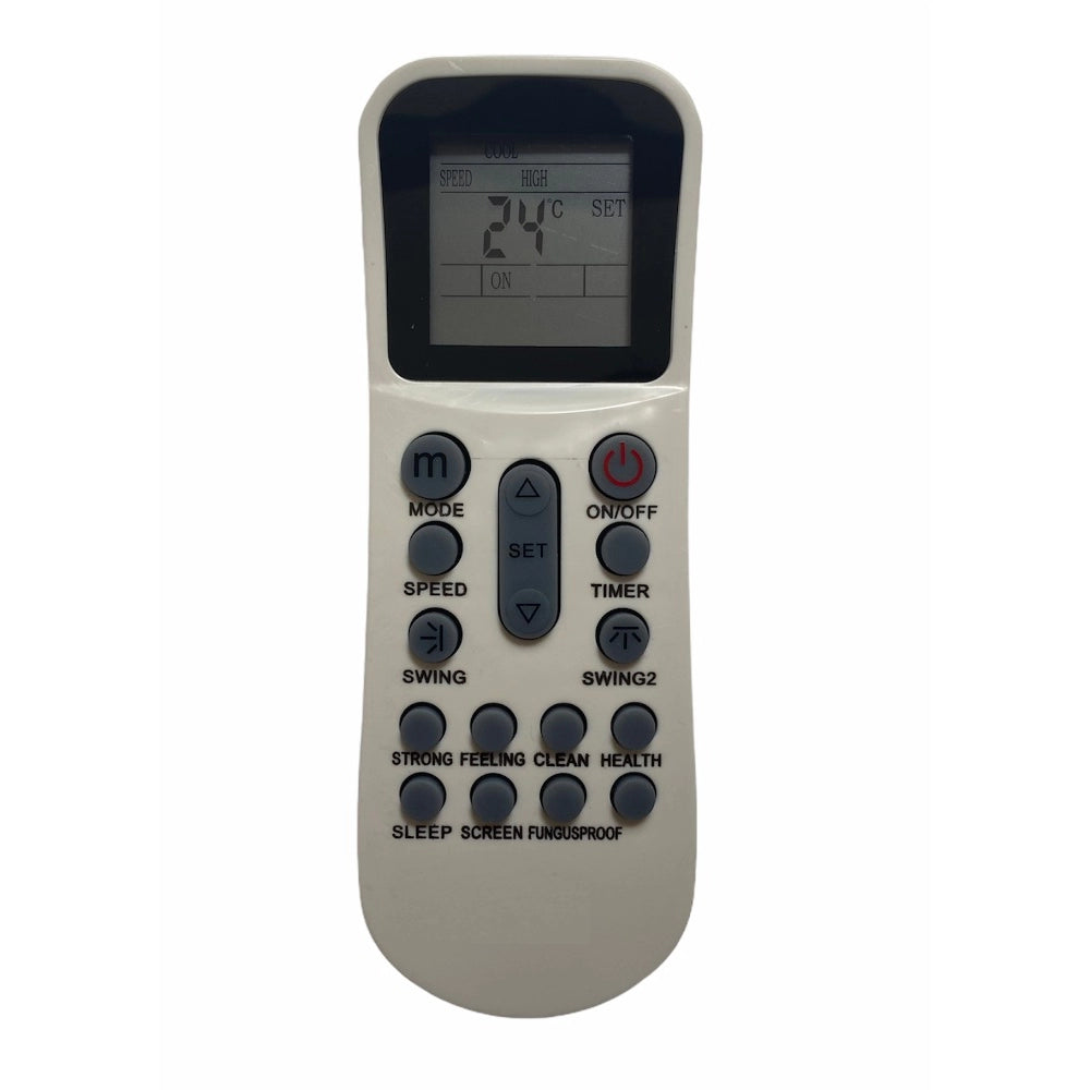 Generic Remote No. 38, Compatible with Hitachi AC Remote Control (Exactly Same Remote will Only Work)