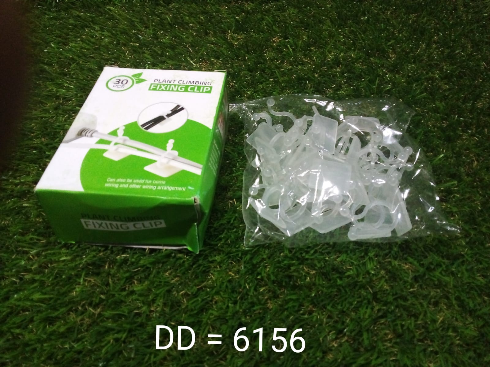 6156 wall Plant Climbing Clip widely used for holding plants and poultry purposes and all. DeoDap